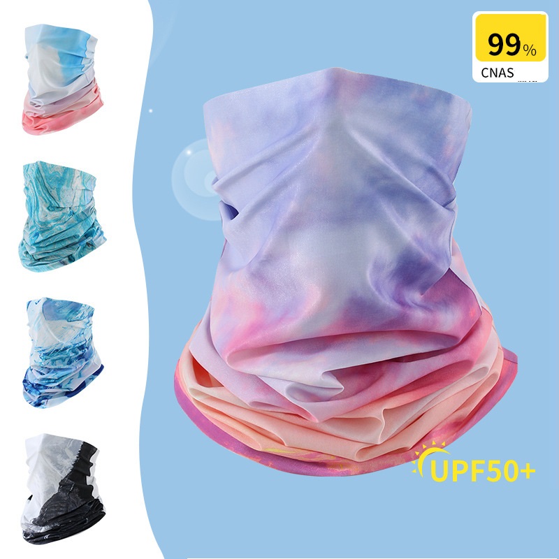 Headband Summer Knit - Masker Wajah Balaclava, gaya warna tanpa