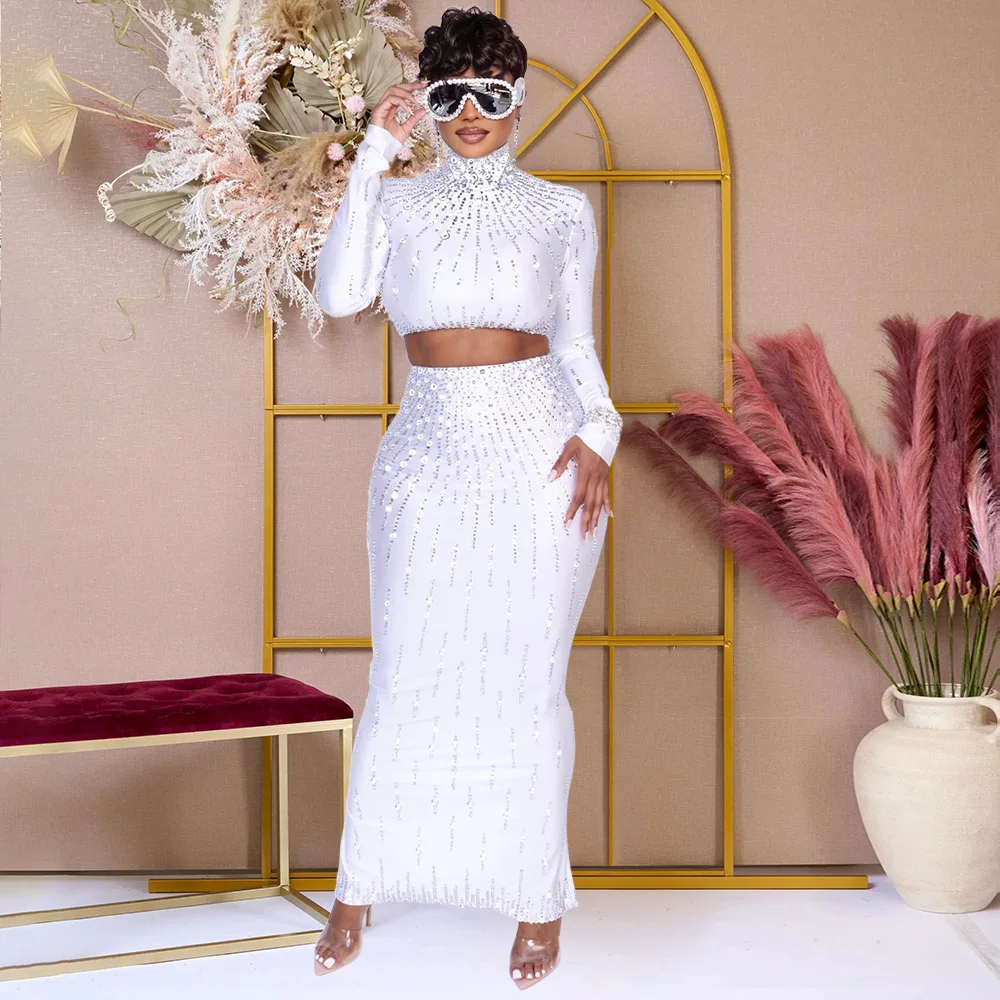 Set Wanita Atasan Crop Gambar  - Crop Top Crochet ulasan dan harga