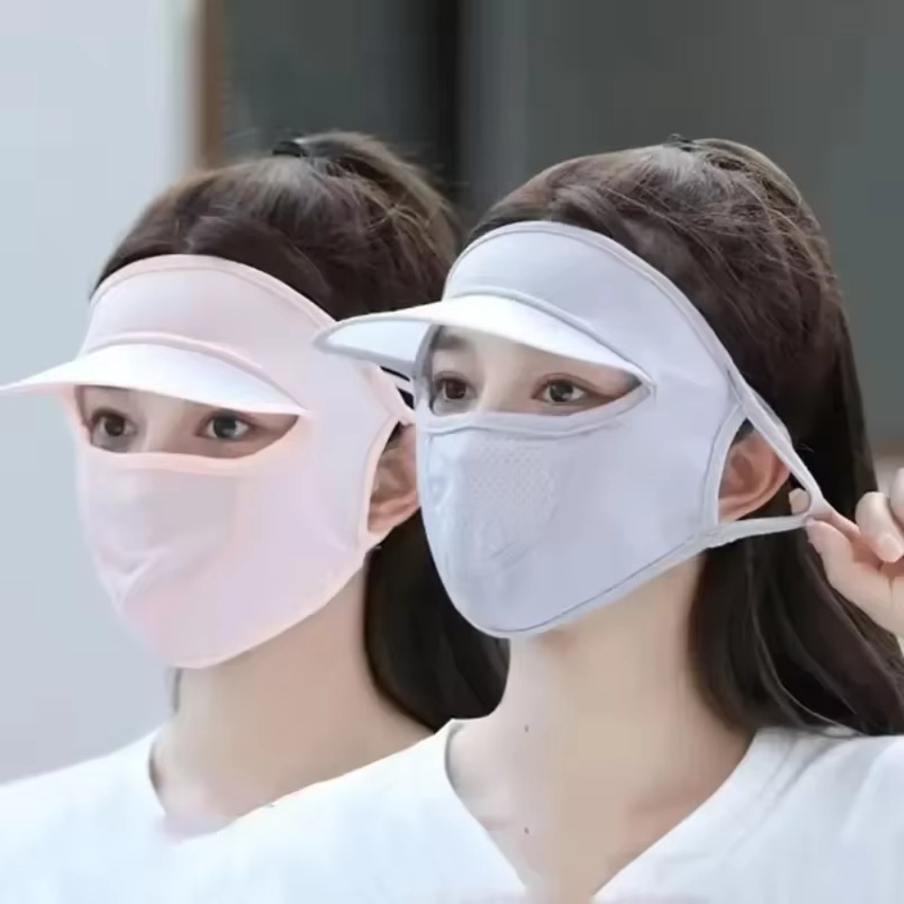 Masker Sutra Es untuk Berseped - Headband Summer Knit ulasan dan harga