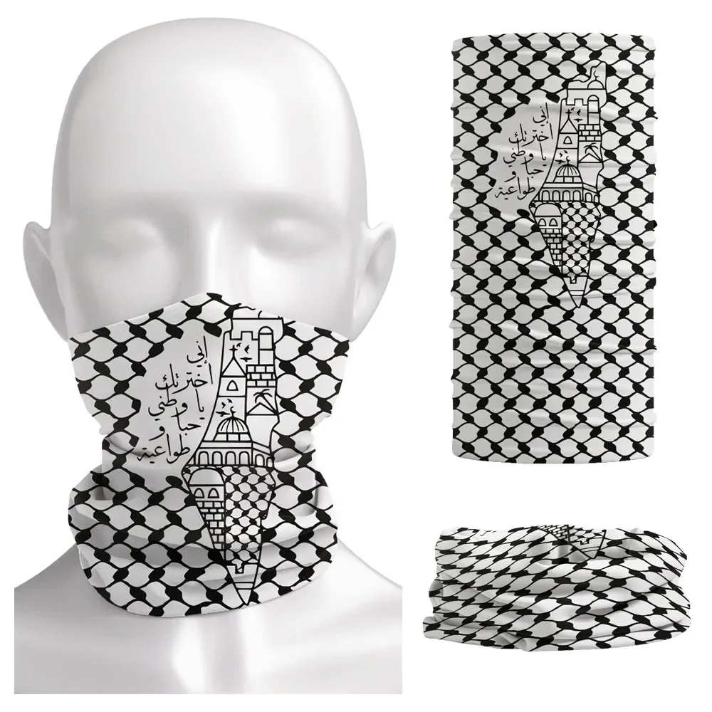Bandana Kaligrafi Arab Pola Ha - Headband Summer Knit ulasan dan harga